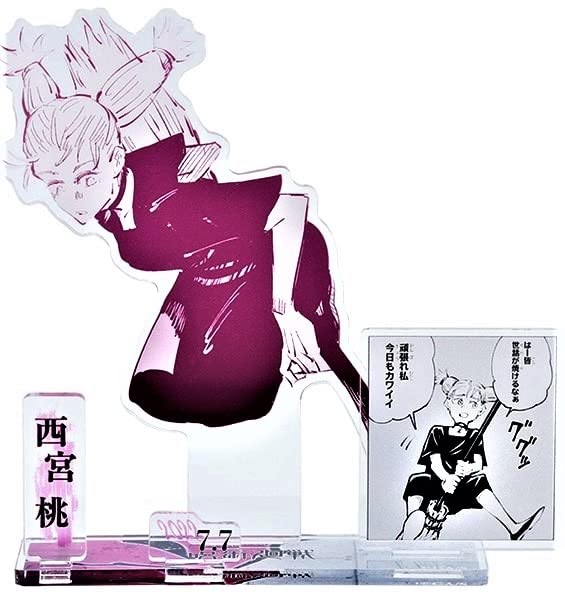 Jujutsu Kaisen Momo Nishinomiya Famous Scene Diorama Figure Acrylic Stand 2022 Birthday Limited Goods