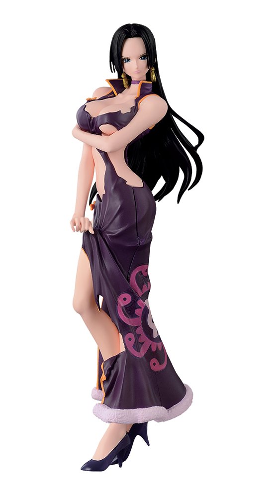 Boa Hancock Dress Purple (One Piece GLITTER & GLAMOURS BOA.HANCOCK CRASH STYLE Boa Hancock Anime Goods Prize Banpresto)