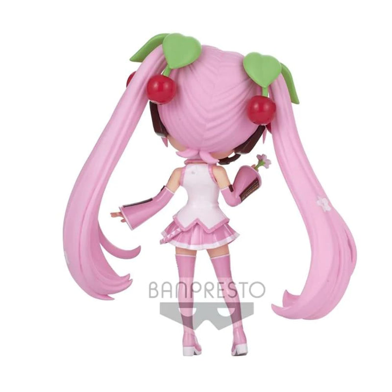 BanPrestoQ posketSakura Miku Version A Statue