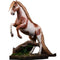 HiPlay JXK 1/12 Warm Blooded Horse 2.0 War Horse Animal Figure Painted Complete Product Made of PVC Red and White