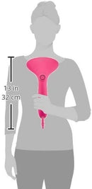 Clothes Steamer Iron Disinfecting, Deodorizing, Ultra Light IST-RD (Cherry Pink)