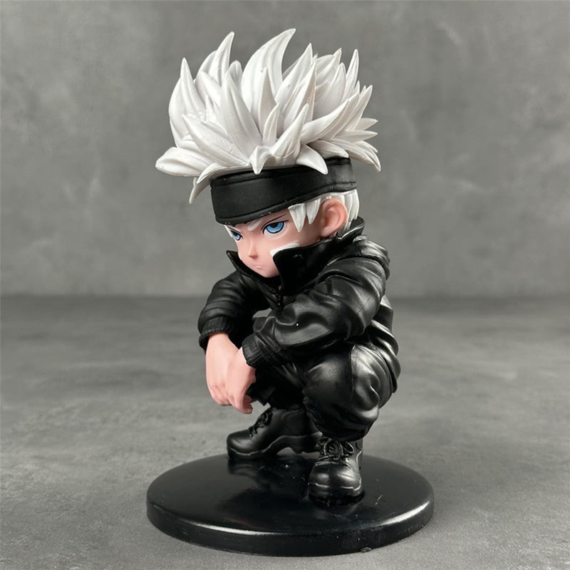 LEBINDY] Jujutsu Kaisen Product Jujutsu Kaisen Set Completed Figure, Keychain Anime Pendant Jujutsu Kaisen Keychain Moe Cute Car Keychain Anime Bag Mobile Keychain Car Decoration Product, Jujutsu Kaisen 3D Gradient Paper Seal Yujin Kojo