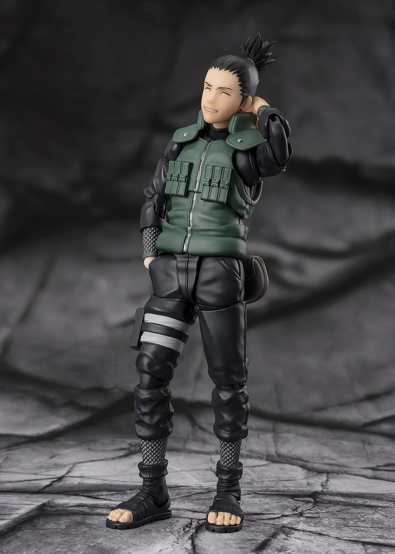 TAMASHII NATIONS S.H.Figuarts NARUTO Shippuden Nara Shikamaru -The brain that sees ten moves ahead- Approximately 145mm PVC&ABS painted movable f