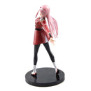 Beloved Character Model Zero Two Figure Partner Killer 02 Figure PVC Standing Posture Figurine Desktop Ornaments Collectibles