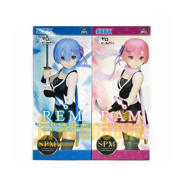 Re: Life in a Different World from Zero SPM Figure Super Premium Figure Ram & Rem Kunoichi Ver. Set of 2