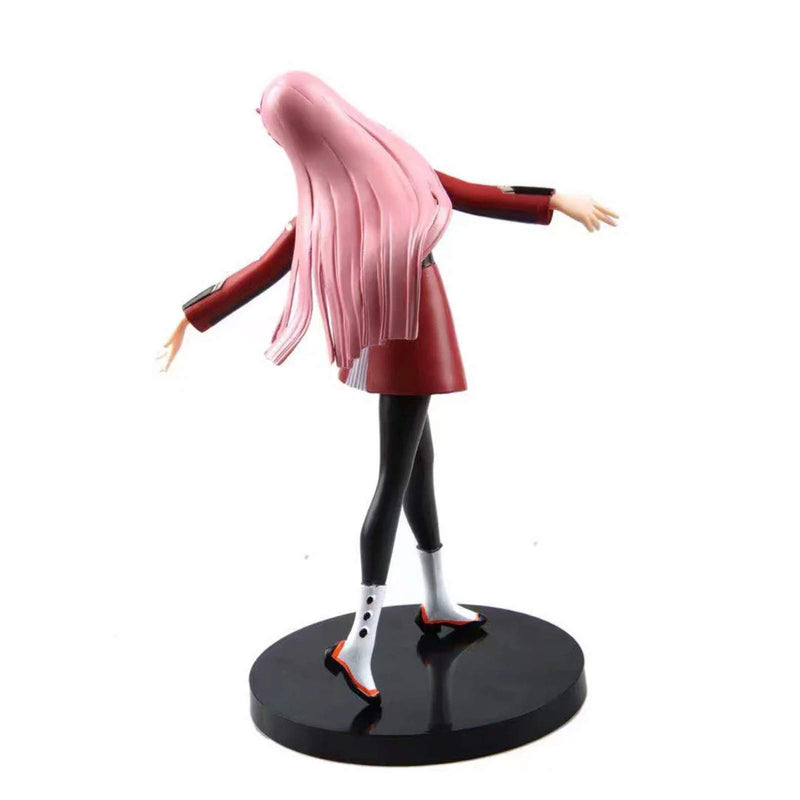 Beloved Character Model Zero Two Figure Partner Killer 02 Figure PVC Standing Posture Figurine Desktop Ornaments Collectibles