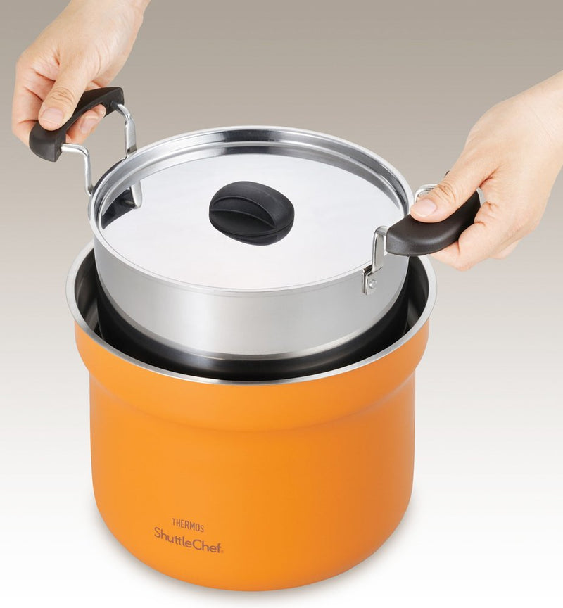 THERMOS Vacuum-retention cooker shuttle chef 4.3L Aprecot KBF-4500 APR