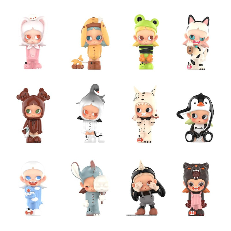 POPMART Zsiga We're So Cute Series Figures [Assorted Box] Popmart Gacha Gacha Blind Box Figure Plastic Model Premium Toy PVC Soft Vinyl Original Character Birthday Present