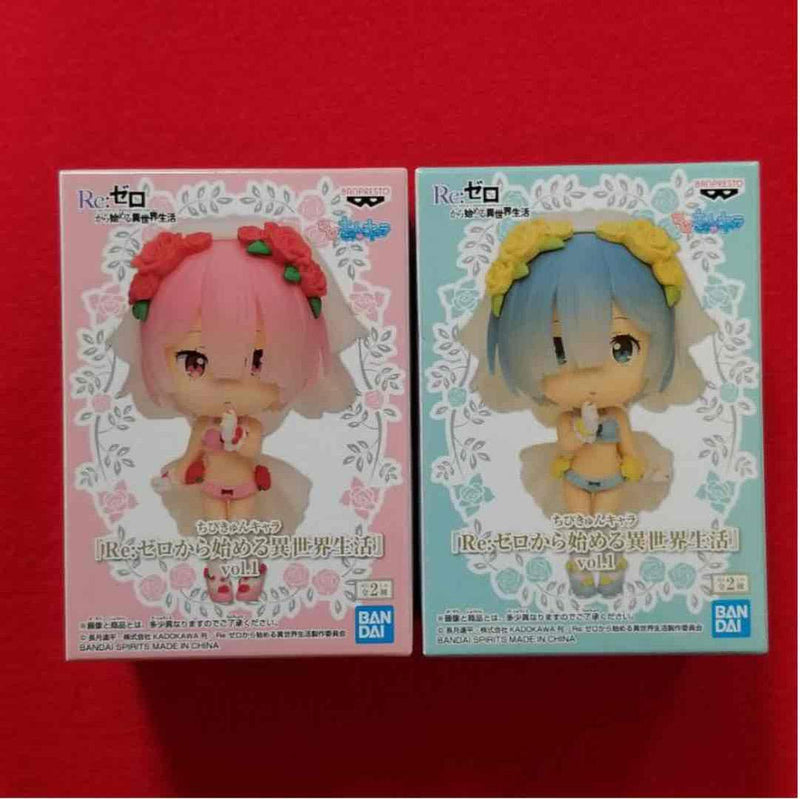 Chibikyun Chara Re:ZERO -Starting Life in Another World- vol.1 Ram Rem All 2 types