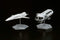 2001: A Space Odyssey Orion & Moon Bus Total length approximately 145/87mm each ABS painted finished product resale BF112