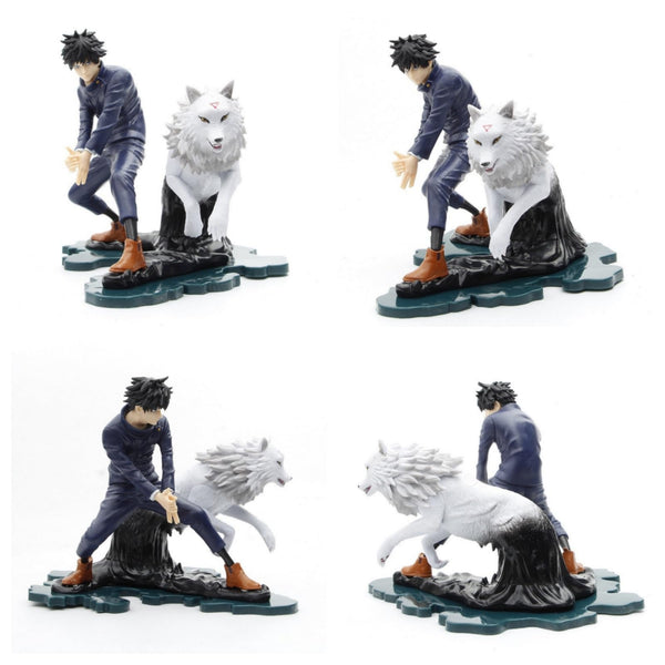 BoayDar Jujutsu Kaisen Badge Hanayashiki Kaitama Tamaori Yujin Kojo Juon Fukuroe Chokonose Figure ABS&PVC Painted Kaitama/Tamaori Figure 17cm