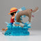 Banpresto One Piece World Collectable Figure Log Stories Monkey D. Luffy VS Lord of the Near Seas