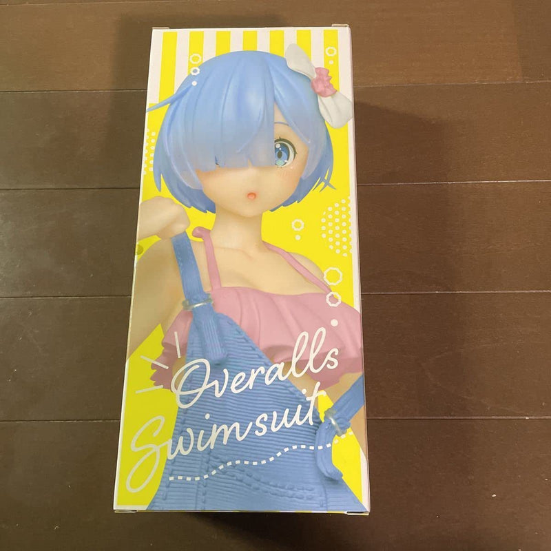 Re:ZERO -Starting Life in Another World- Rem Precious Figure Original Overalls Swimsuit Ver. Renewal Prize Figure Re:Zero