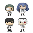 Funko Pop! Tokyo Ghoul:Re 4 piece set - Haise Sasaki, Hisaki, Ayako Yonebayashi, Toru Mutsuki