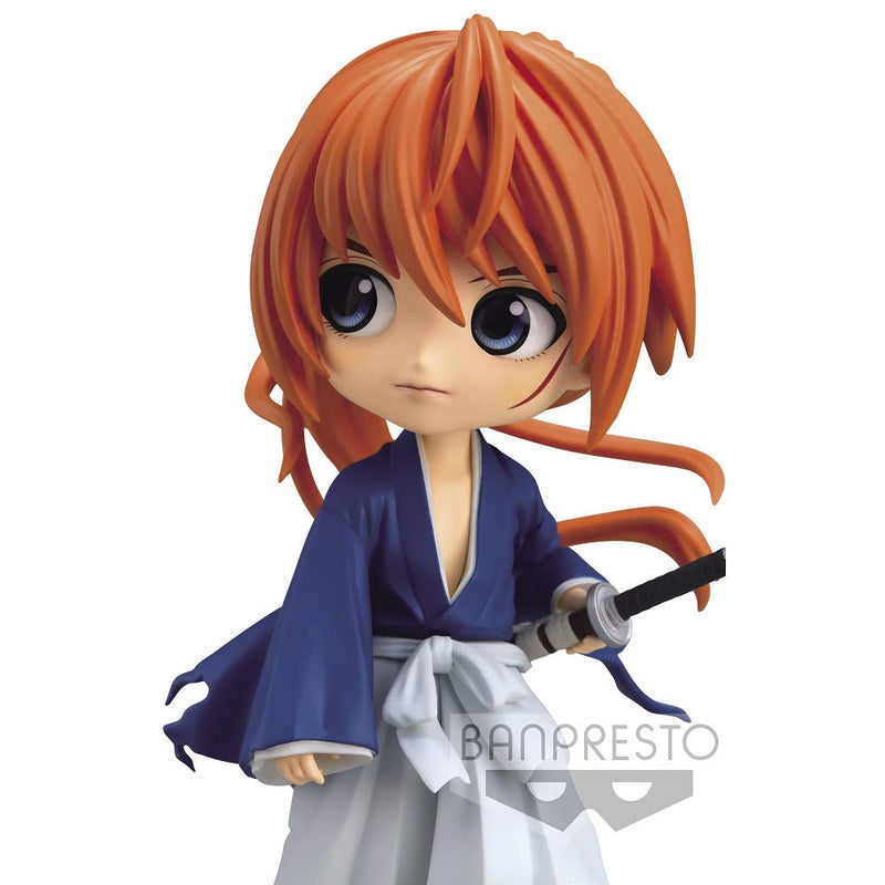 Banpresto Rurouni KenshinMeiji Swordsman Romantic StoryQ posket Himura Battousai A color