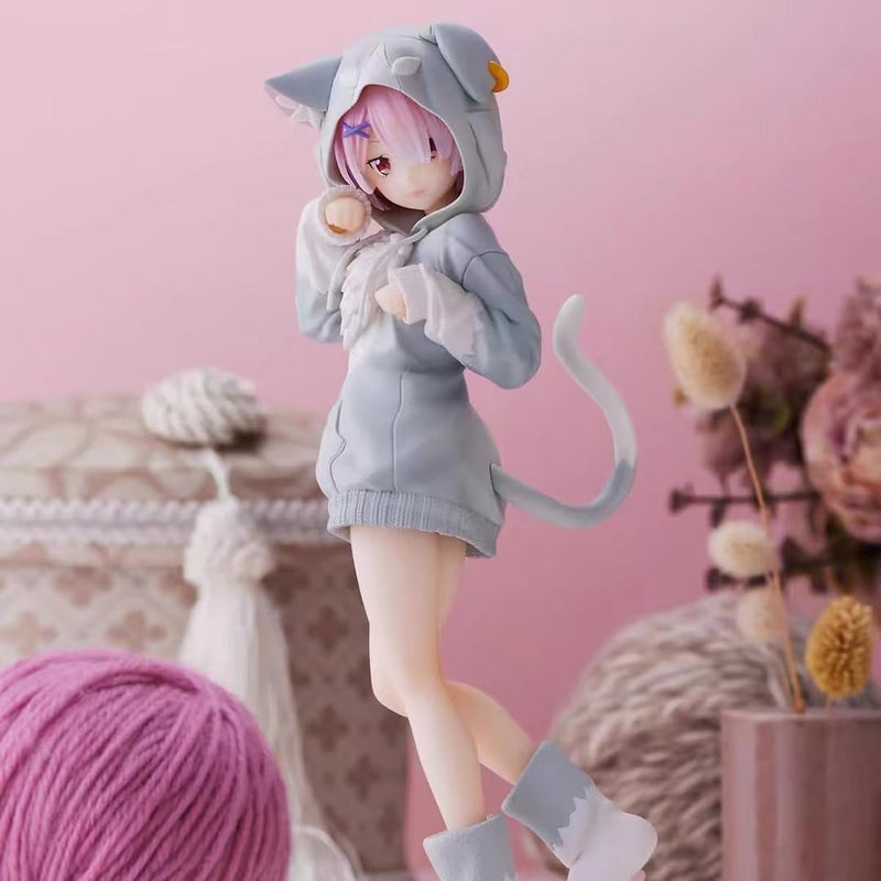 reijax Zero -Starting Life in Another World- FIGURIZM Rem Figure Remram Emilia Heterochromatic Parka Suit Figure Model