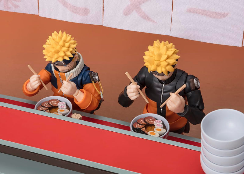 TAMASHII NATIONS S.H.Figuarts NARUTO Shippuden Ichiraku Ramen Set Approx. 220mm ABS&PS&PVC&Cloth Painted Complete Figure