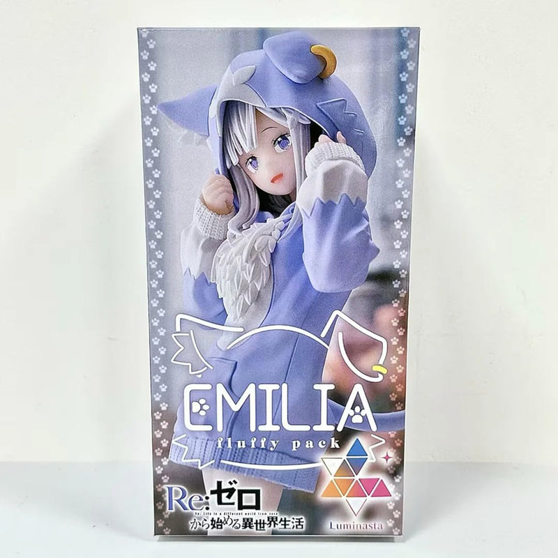 reijax Zero -Starting Life in Another World- FIGURIZM Rem Figure Remram Emilia Heterochromatic Parka Suit Figure Model