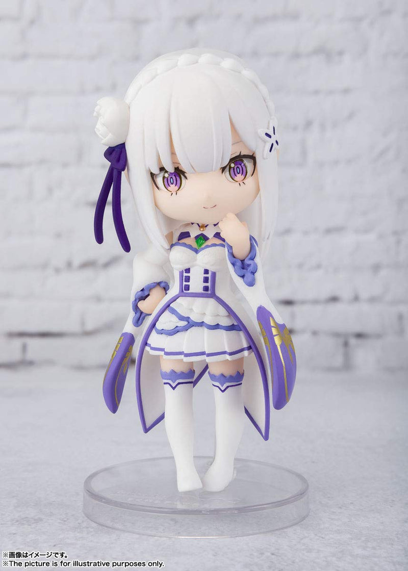 Figuarts mini Re:ZERO -Starting Life in Another World- Emilia approx. 90mm PVC&ABS painted movable figure BAS60992