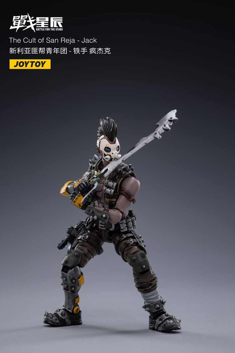 Senseishin Sunreja's Rogue Youth Group Iron Arm Mad Jack 1/18 scale PVC & ABS painted movable action figure