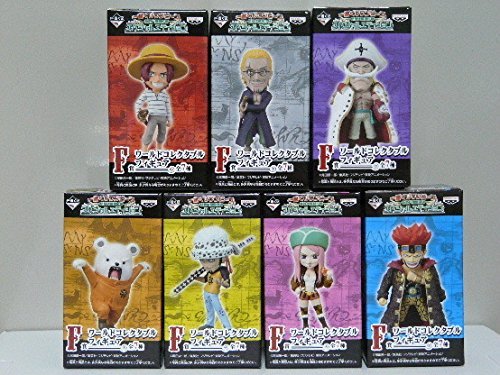 Ichiban Kuji One Piece - The Beginning of a New Era - Special Edition Bookstore Limited F Prize World Collectable Figure Set of 7 Types