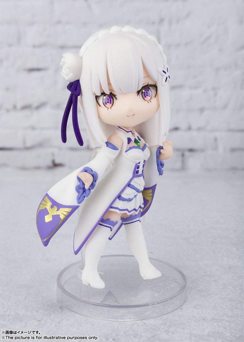 Figuarts mini Re:ZERO -Starting Life in Another World- Emilia approx. 90mm PVC&ABS painted movable figure BAS60992