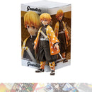 Zenitsu Agatsuma: 24cm Grandista Statue Figurine Bundle with 1 D.B. Theme Compatible Trading Card 17740