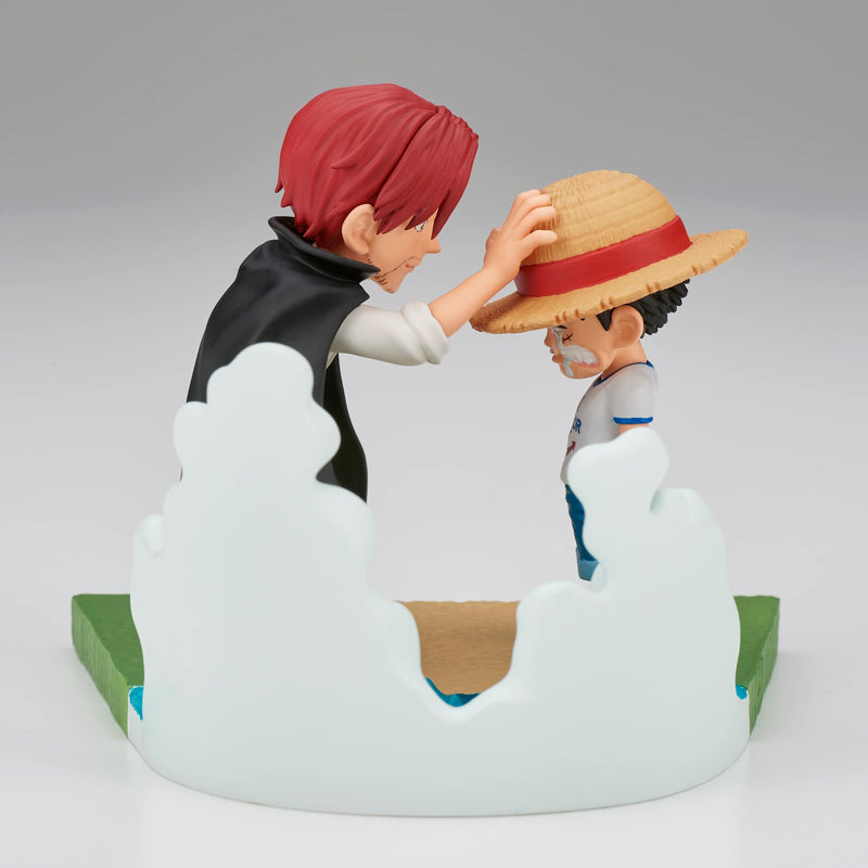 One Piece World Collectable Figure Log Stories Monkey D. Luffy & Shanks