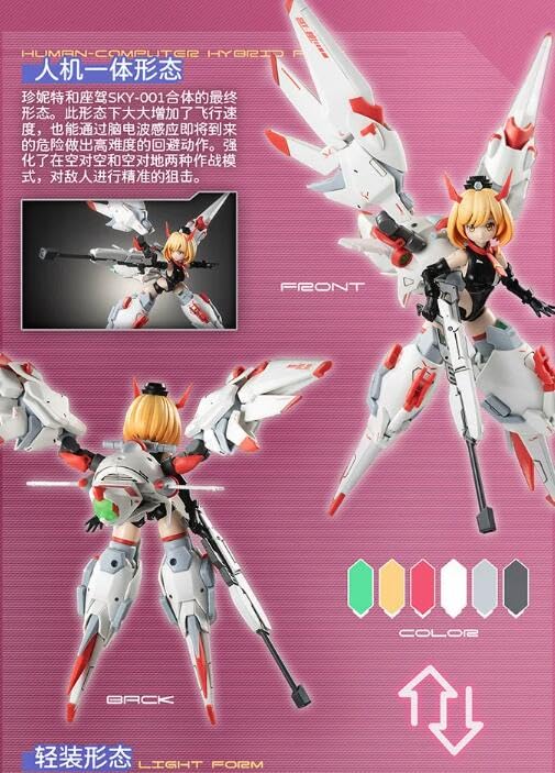 Daihicho Manufacturing BIGFIREBIRDxHEMOXINA FULL-TIMEJIJIA Aerial Battle v Daily Life Series Movable Plastic Model First Edition Parallel Import]