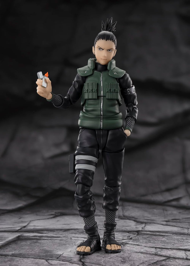 TAMASHII NATIONS S.H.Figuarts NARUTO Shippuden Nara Shikamaru -The brain that sees ten moves ahead- Approximately 145mm PVC&ABS painted movable f