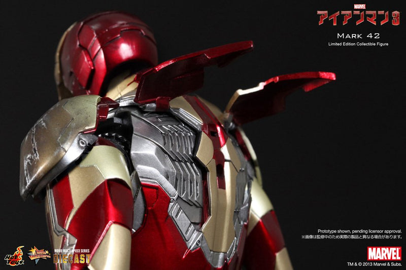 Movie Masterpiece DIECAST Iron Man 3 1/6 Scale Figure Iron Man Mark 42