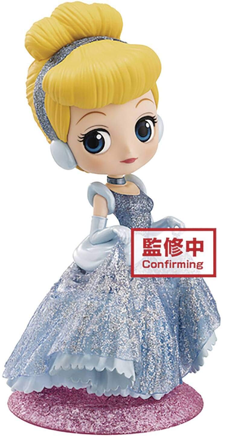 BanPrestoDisney Glitter Cinderella Q posket Figure