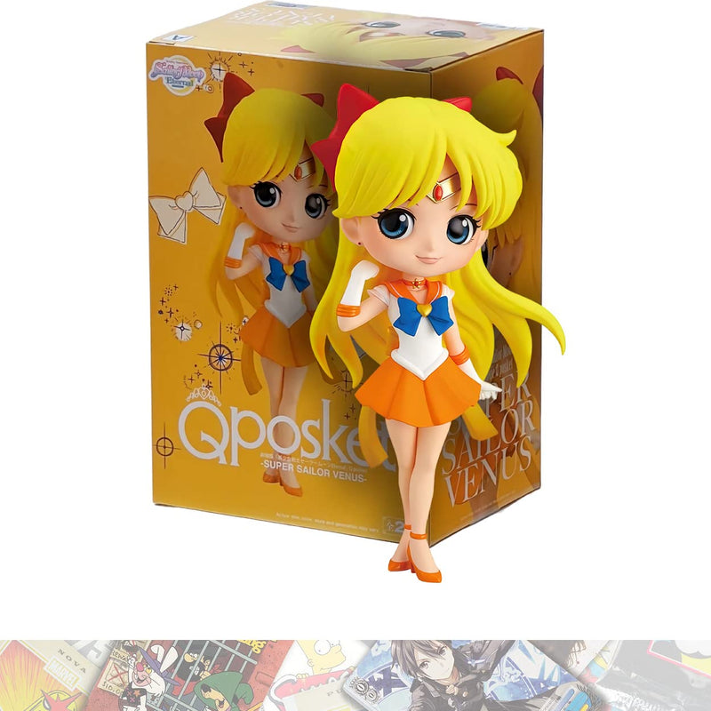 Super Sailor Venus [A] 14cm Q posket mini figure with 1 A.C.G [17109]