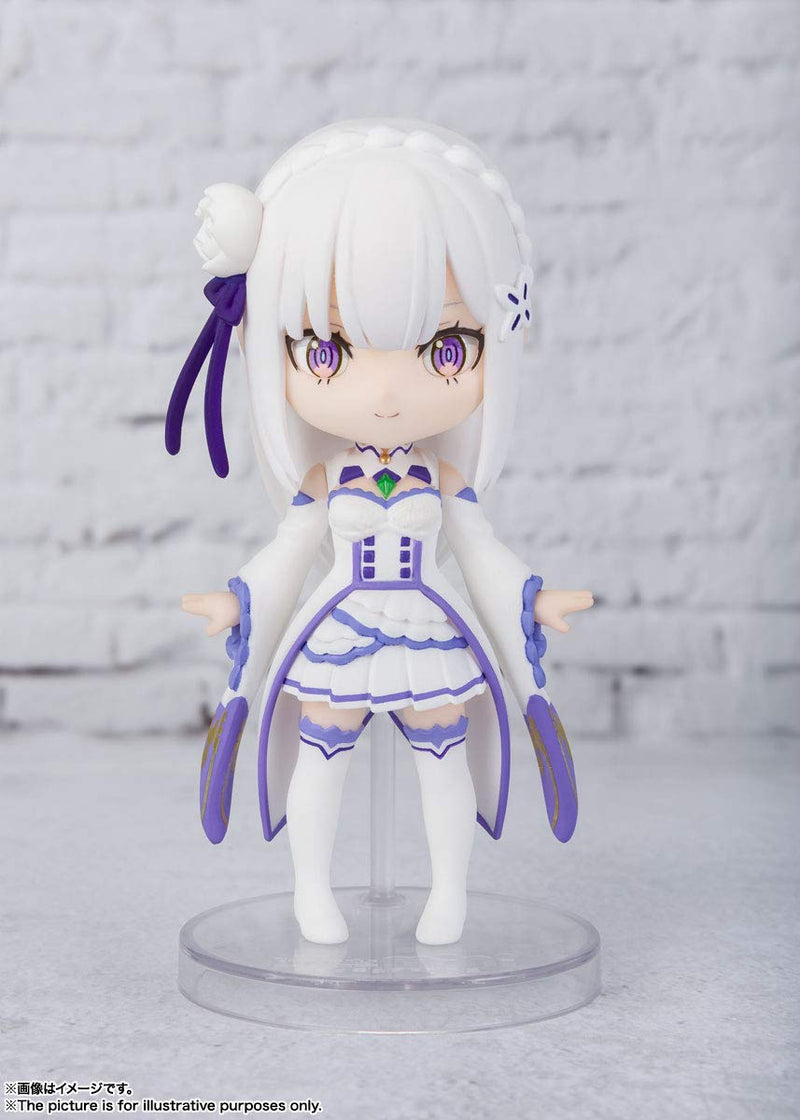 Figuarts mini Re:ZERO -Starting Life in Another World- Emilia approx. 90mm PVC&ABS painted movable figure BAS60992