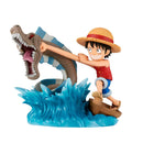 Banpresto One Piece World Collectable Figure Log Stories Monkey D. Luffy VS Lord of the Near Seas