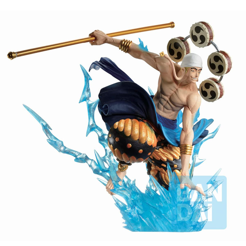 Banpresto Ichiban Kuji One Piece Takumi no Keiki Duel Memory E Prize God Enel Figure