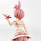 Kentoka Re:ZERO -Starting Life in Another World Figure - Rem in Another World - Scale Plastic - Starting Life in Another World from Zero - Painted Complete Product (Ram with rabbit ears and pink hair)