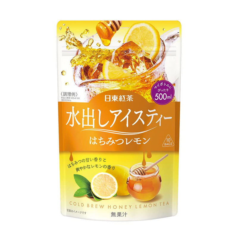 Mitsui Norin Nitto Black Tea Cold Brew Iced Tea Honey Lemon 10 bags x 4 pieces