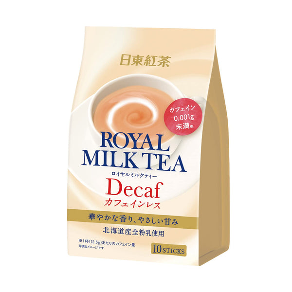 Mitsui Norin Nitto Black Tea Royal Milk Tea Decaf 10 bottles x 4 pieces