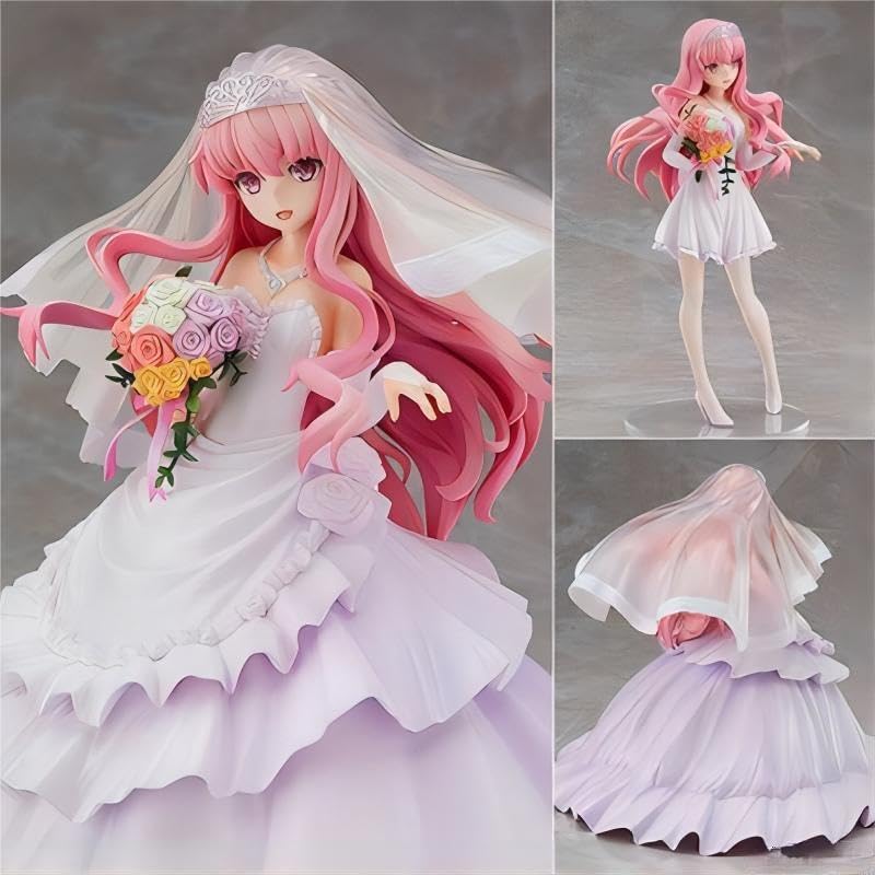 The Familiar of Zero Louise Wedding Dress Detachable 1/8 Scale Total Height Approx. 22cm Made of ABS&PVC Pre-Painted Character Model Plastic Mode