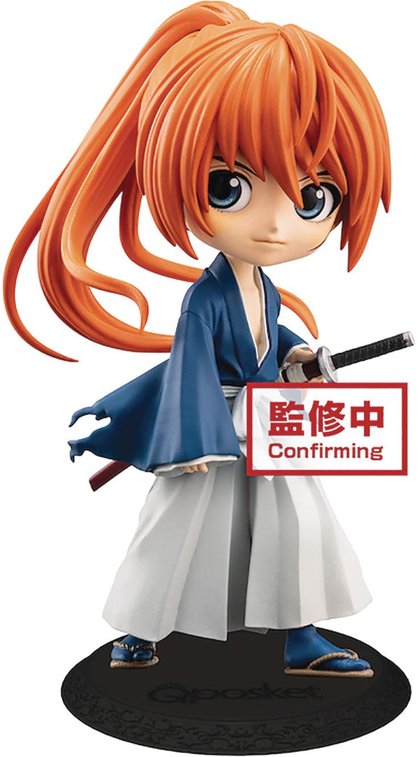 Banpresto Rurouni KenshinMeiji Swordsman Romantic StoryQ posket Himura Battousai A color