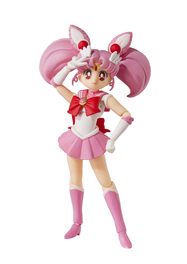 S.H.Figuarts Sailor Moon Sailor Chibi Moon -Animation Color Edition- Approx. 140mm ABS&PVC painted movable figure BAS62983