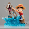 Banpresto One Piece World Collectable Figure Log Stories Monkey D. Luffy VS Lord of the Near Seas