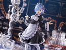 Taito Re:Zero Winter Maid Rem Colorful Anime PVC Doll Artist Masterpiece Height 20.32cm