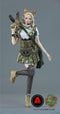 Toy Hobby [TOYBARJAPAN] 1/6 Scale Action Figure Compatible with TBLeague Body ARMSHEAD JK GIRL SET RE01B Beautiful Sexy High School Girl Sailor Combat Clothes and Shoes Set (Does not include body, head and weapon)