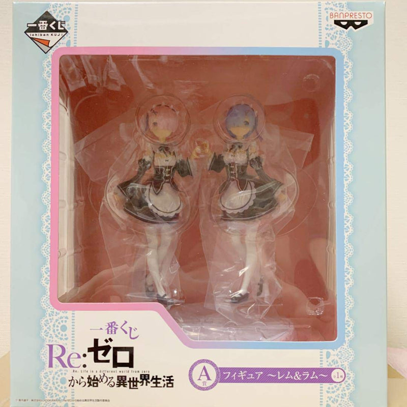 Ichiban Kuji Re:ZERO -Starting Life in Another World- Prize A Figure Rem & Ram