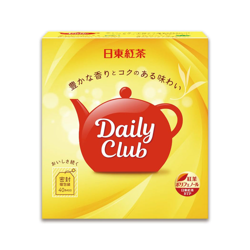 Mitsui Norin Nitto Black Tea Daily Club Tea Bags 40 bags x 3