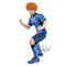 Banpresto TV Anime Blue Rock Rensuke Kunigami Figure