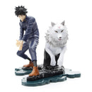 BoayDar Jujutsu Kaisen Badge Hanayashiki Kaitama Tamaori Yujin Kojo Juon Fukuroe Chokonose Figure ABS&PVC Painted Kaitama/Tamaori Figure 17cm