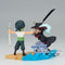 One Piece World Collectable Figure Log Stories Roronoa Zoro VS Dracule Mihawk